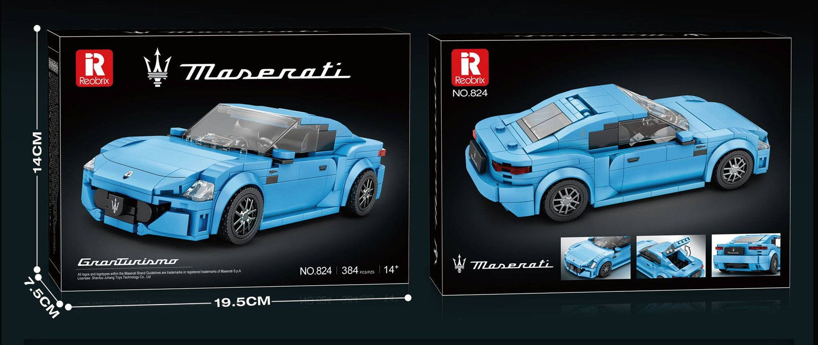 ReoBrix - Maserati Grand Turismo Sports Car - B0824-B