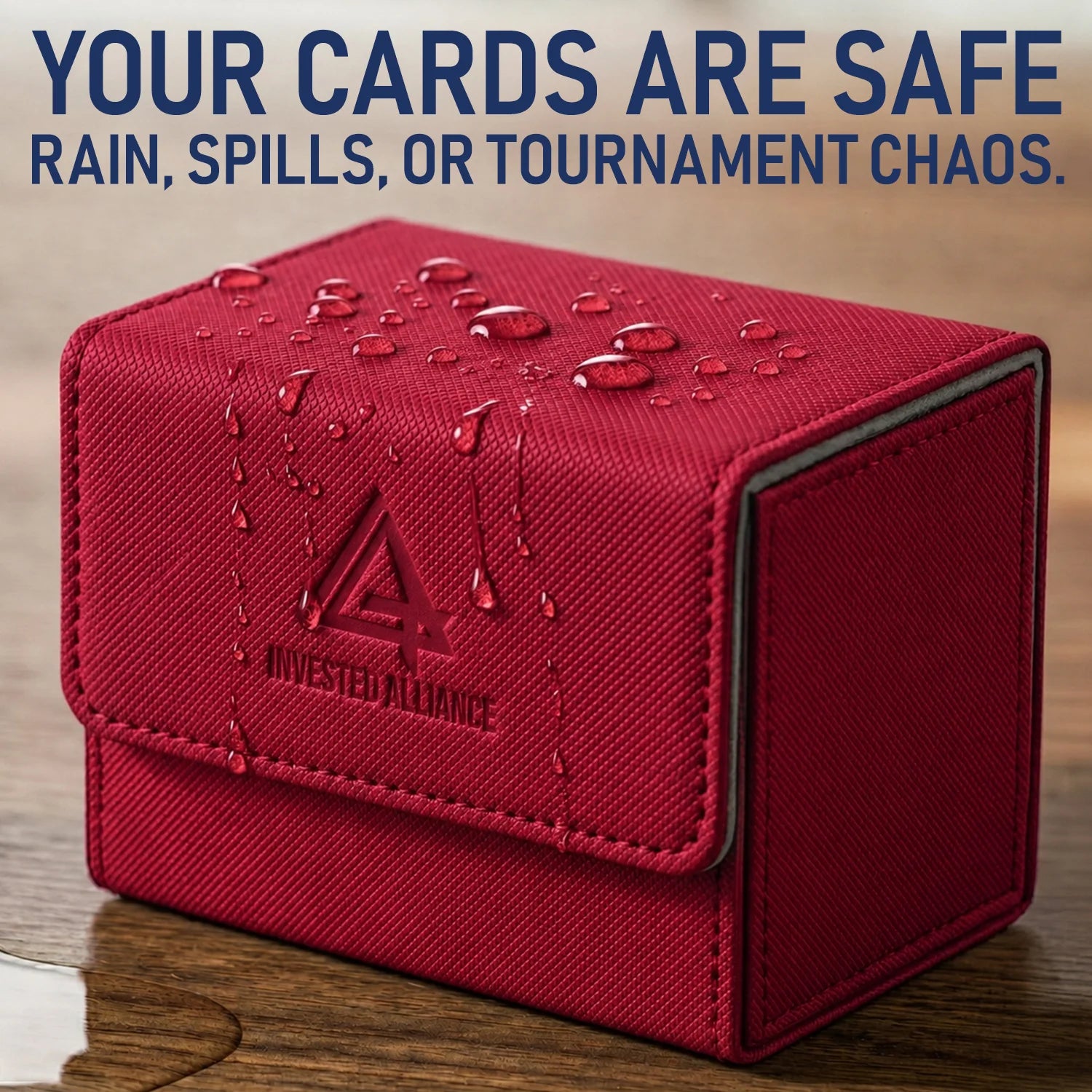 Red MTG Deck Box