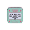 After Dinner Amusements: How Well Do You Know Me? For Couples