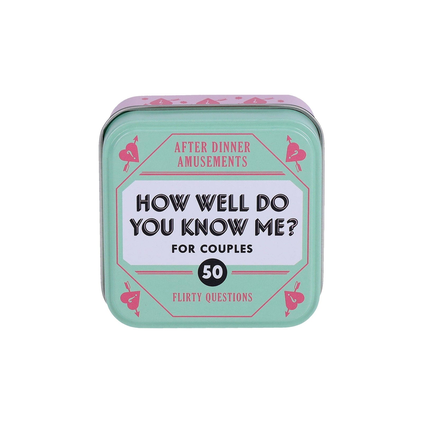 After Dinner Amusements: How Well Do You Know Me? For Couples