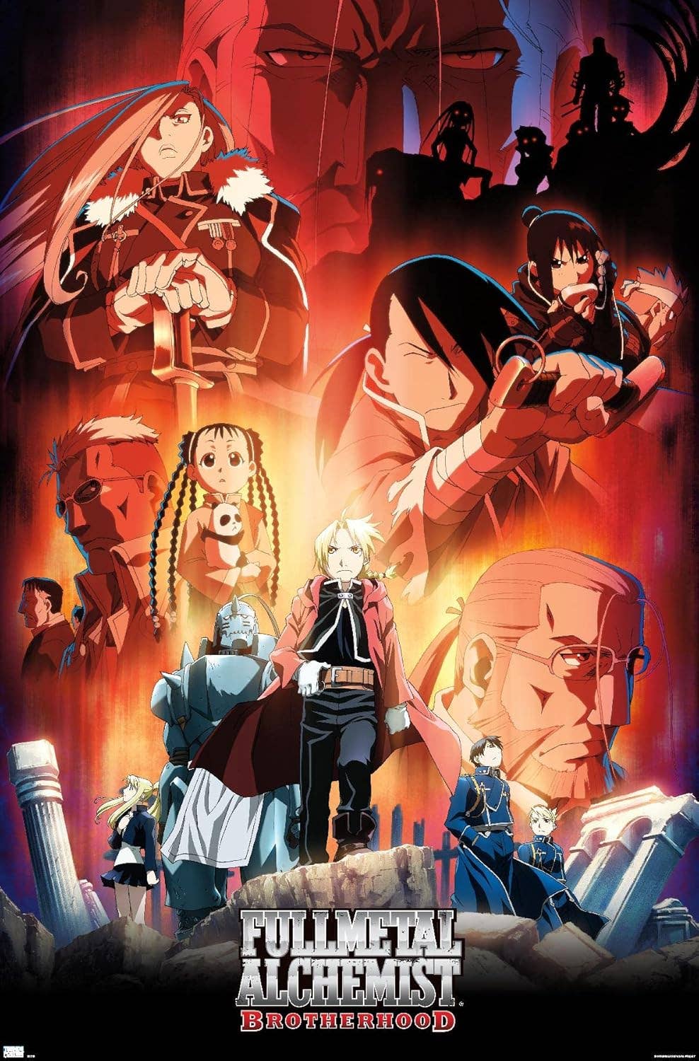 Fullmetal Alchemist 24x36 Brotherhood Poster