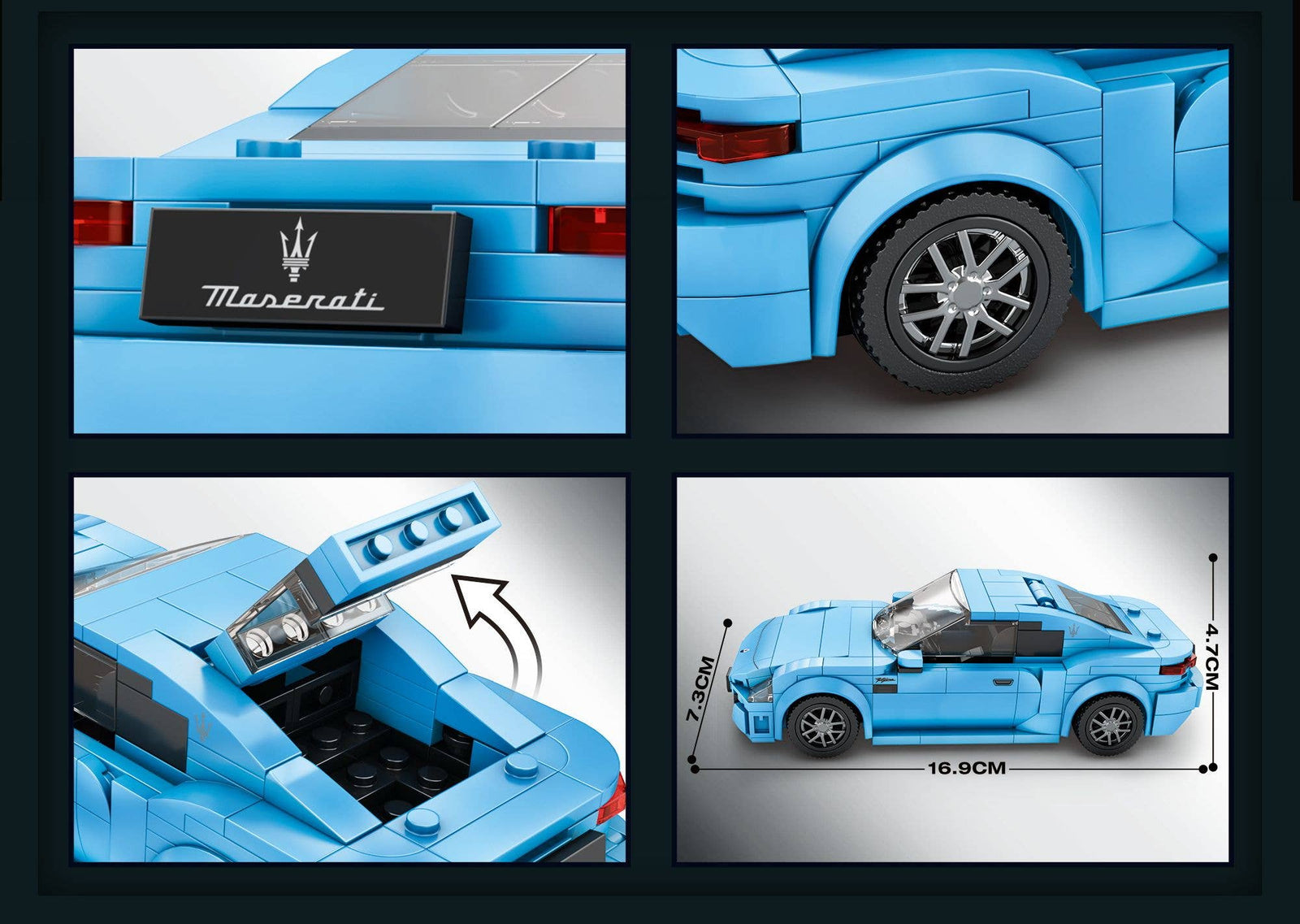 ReoBrix - Maserati Grand Turismo Sports Car - B0824-B