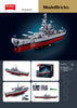 USS Missouri - US Battleship Model - Building Block Set -