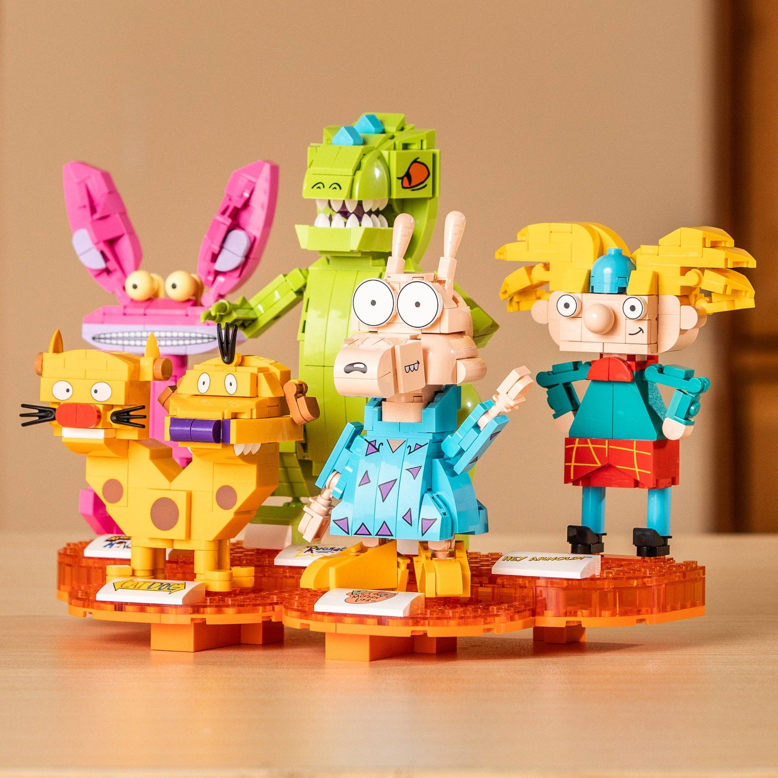 Nickelodeon 90s Icons Brick Building Set