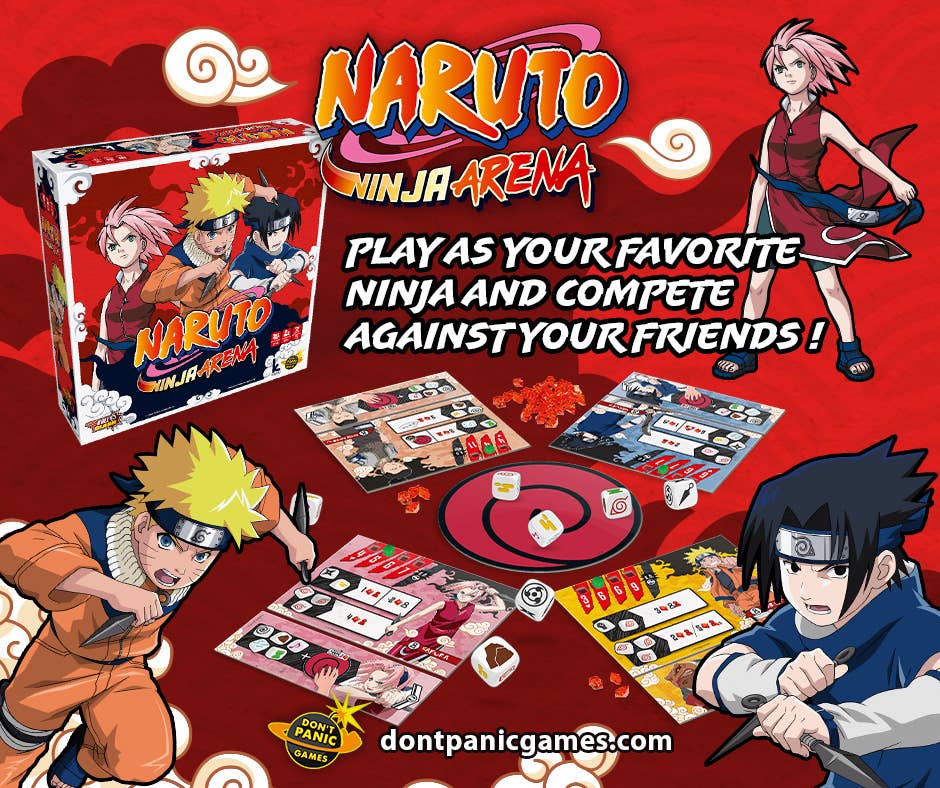 Naruto Ninja Arena - NEW FORMAT! - Boardgame