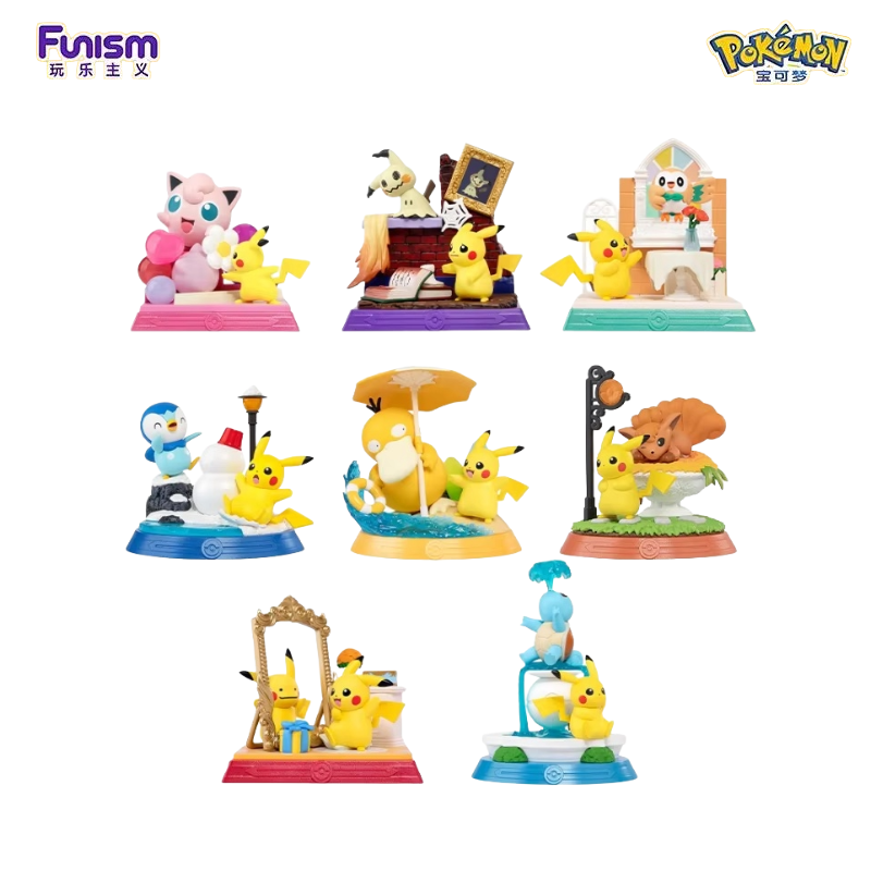Funism Pokemon Pikachu & Friends Blind Box Collection Figure