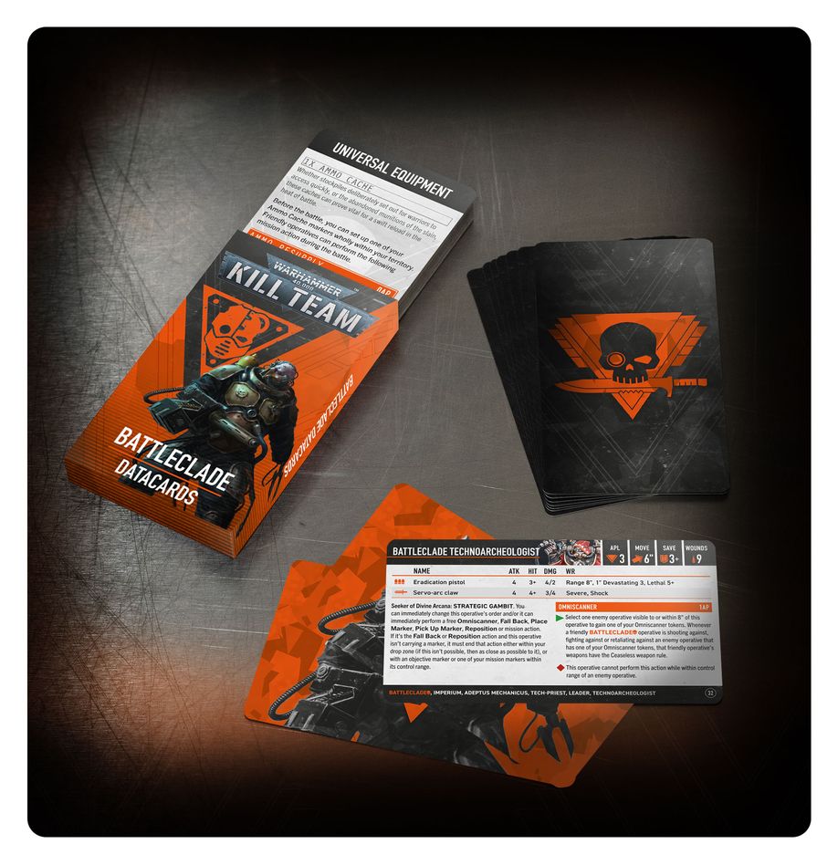 Kill Team Datacards: Battleclade (ENG)