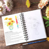 Blooms & Bouquets Watercolor Workbook by Willow Wolfe