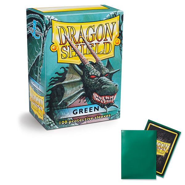 Dragon Shield Sleeves: Standard - Classic Green 100 ct