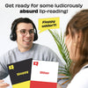 Sorry What?! – Lip Reading Party Card Game for Adults