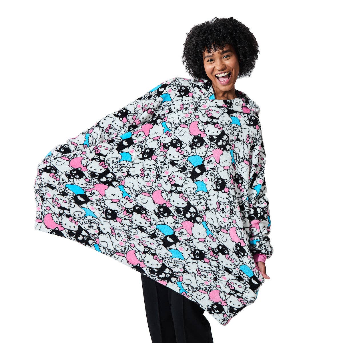 Hello Kitty & Friends Hoodie Blanket