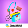 MTV Cassette Player Brick Building Set