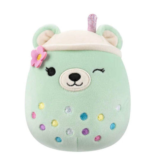 Squishmallow Easter Plush Toy 12" Mae the Boba Tea Bear
