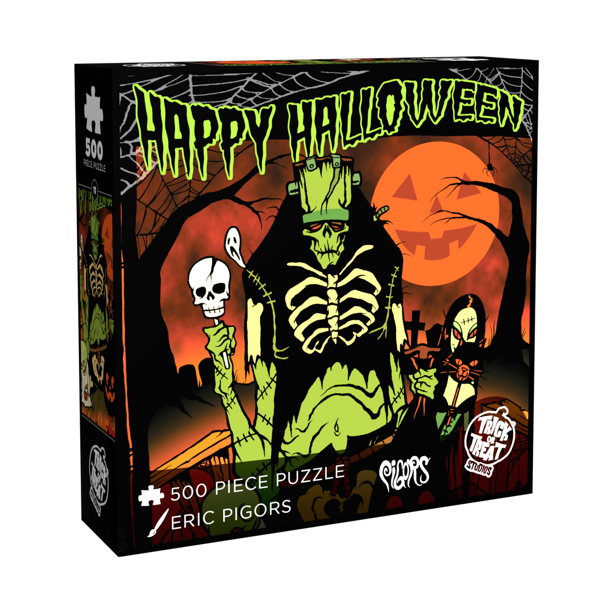 Toxic Toons Happy Halloween Puzzle