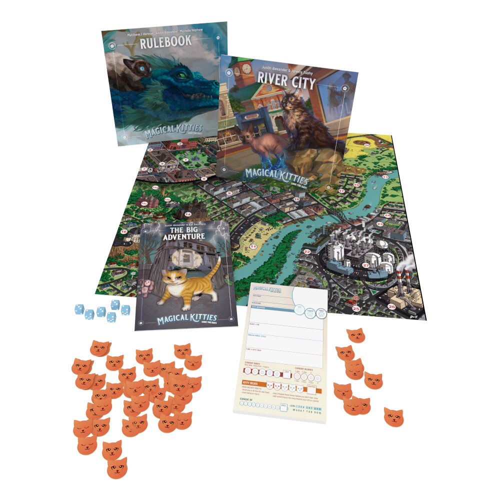 Magical Kitties Save the Day - All-Ages Family RPG