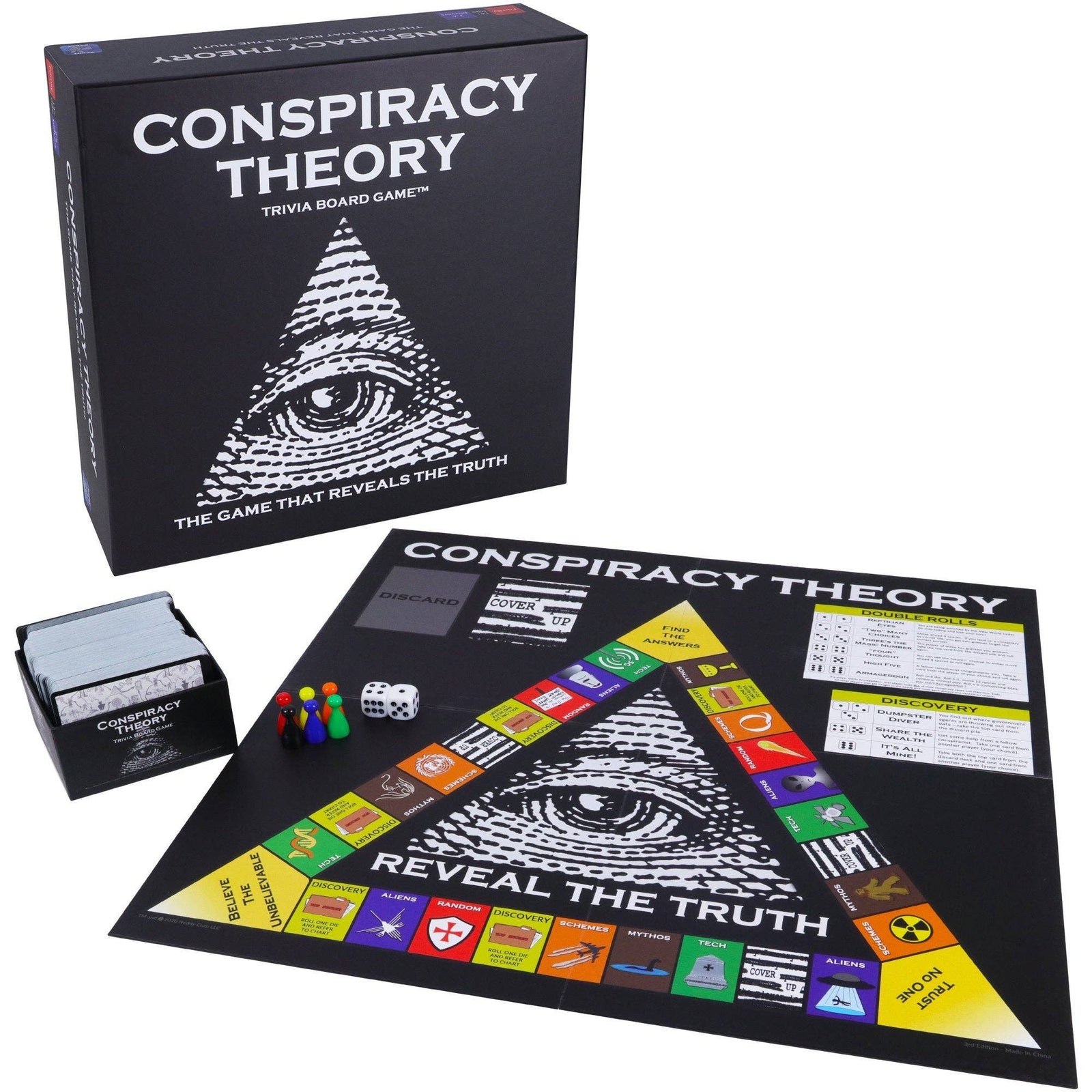 Conspiracy Theory Trivia Board Game