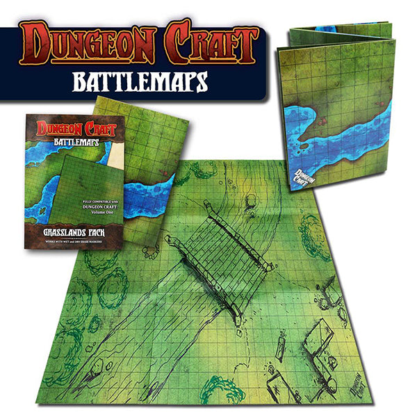 Dungeon Craft: Battle Map- Grasslands