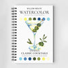 Classic Cocktails Watercolor Workbook by Nya Wolfe