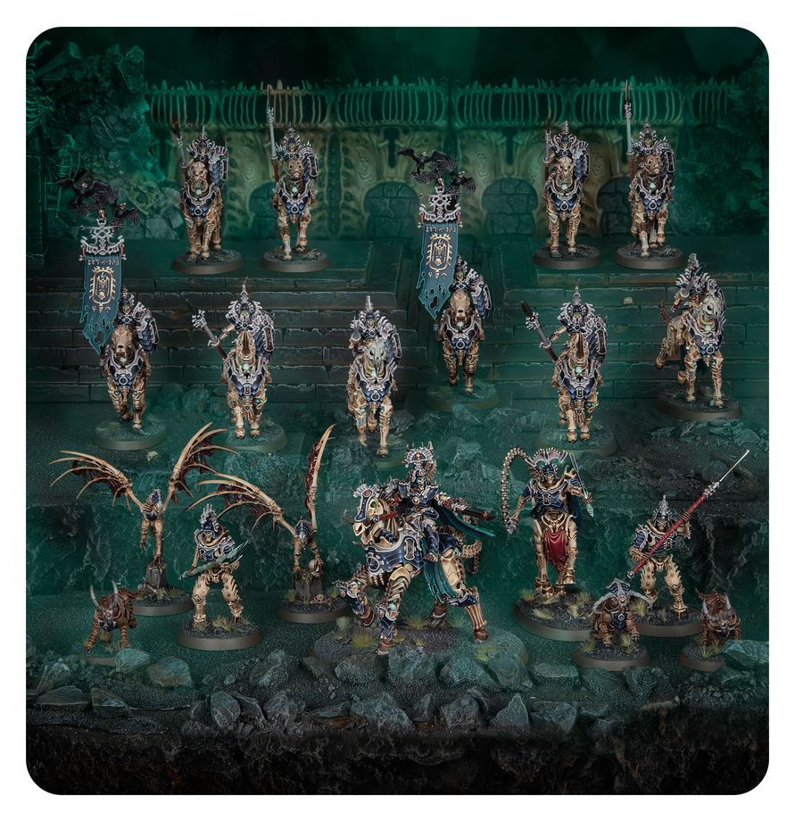 Spearhead: Ossiarch Bonereapers – Kavalos Vanguard