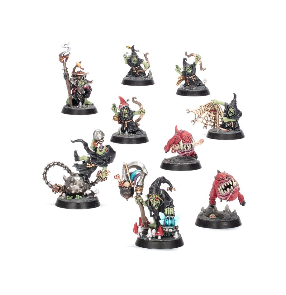 Destruction Warbands: Gitz and Goliaths