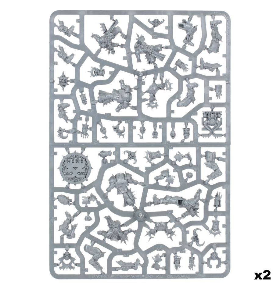 Khorne Blood Bowl Team - Skull-tribe Slaughterers