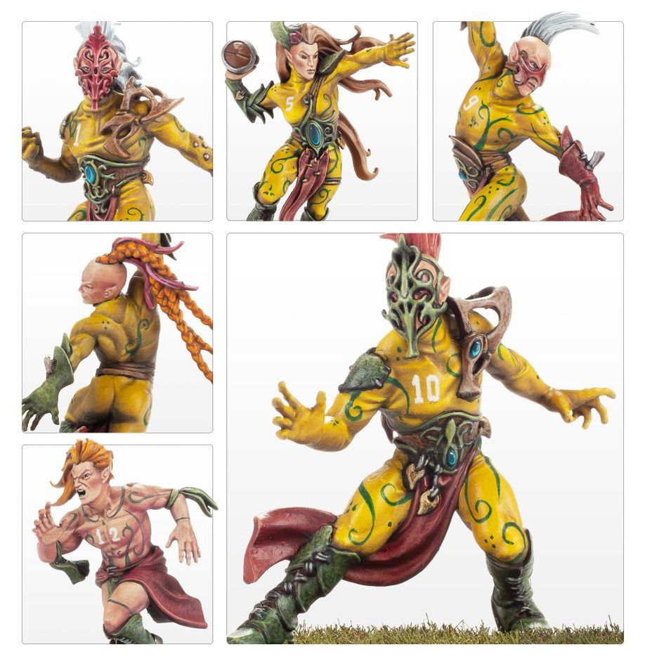 Wood Elf Blood Bowl Team – Athelorn Avengers