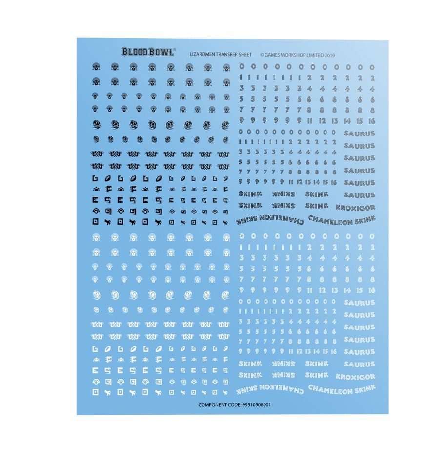 Lizardmen Blood Bowl Team – Gwaka'moli Crater Gators