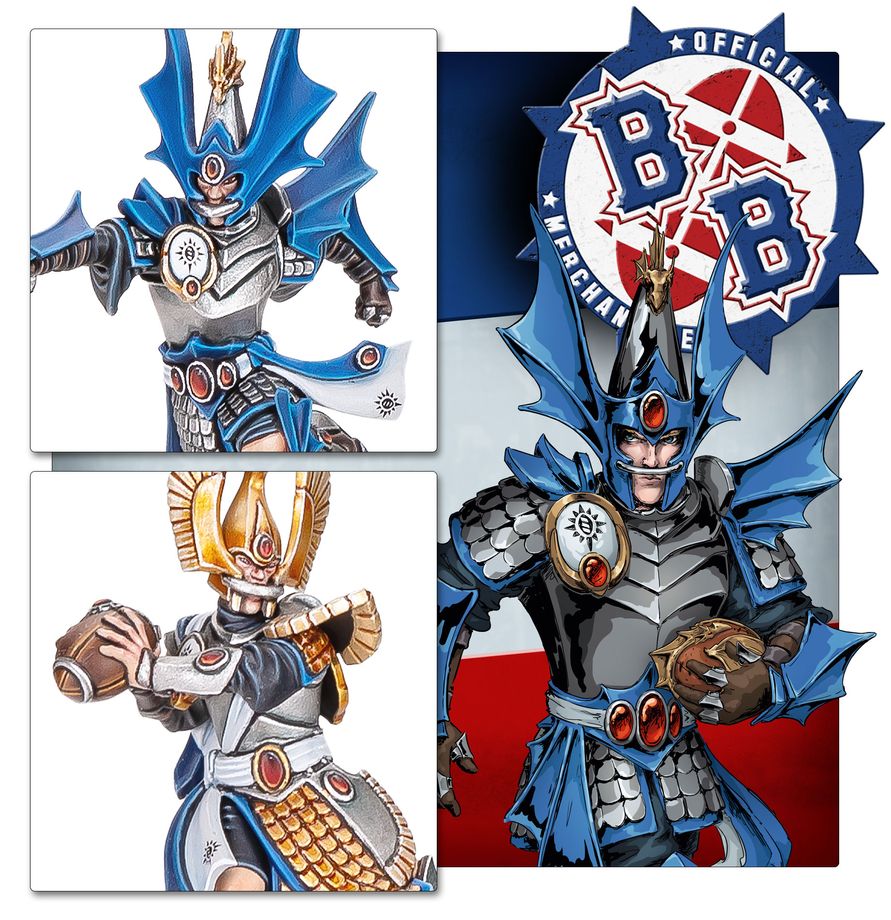 High Elf Blood Bowl Team: The Caledor Dragons