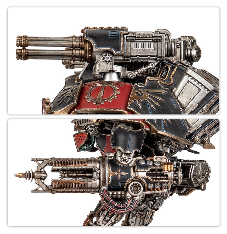 Legions Imperialis: Warlord Titan with Quake Cannon and Conversion Beam Extirpator