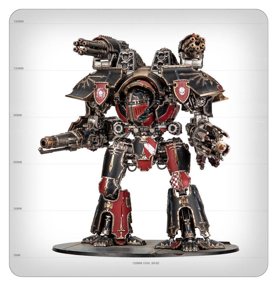 Legions Imperialis: Warlord Titan with Quake Cannon and Conversion Beam Extirpator