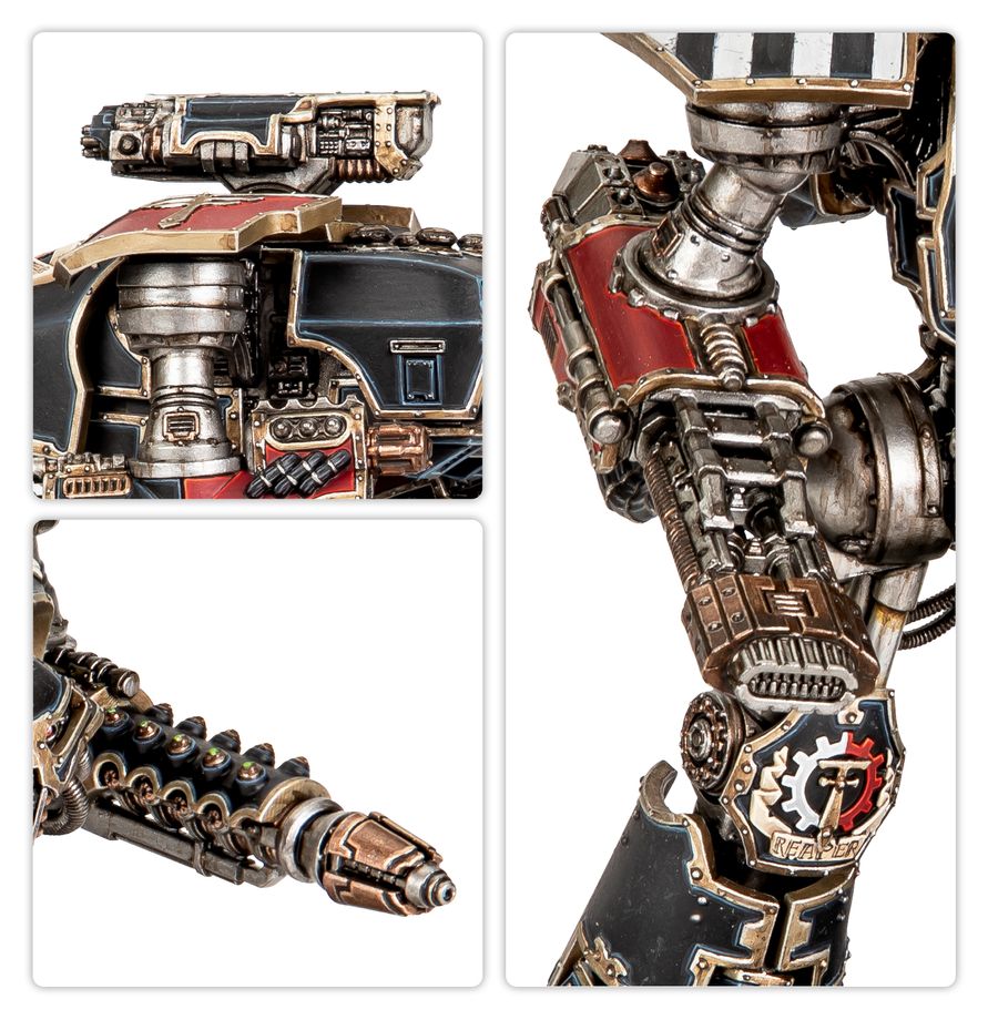 Legions Imperialis: Reaver Titan with Graviton Obliterator and Volkite Annihilator