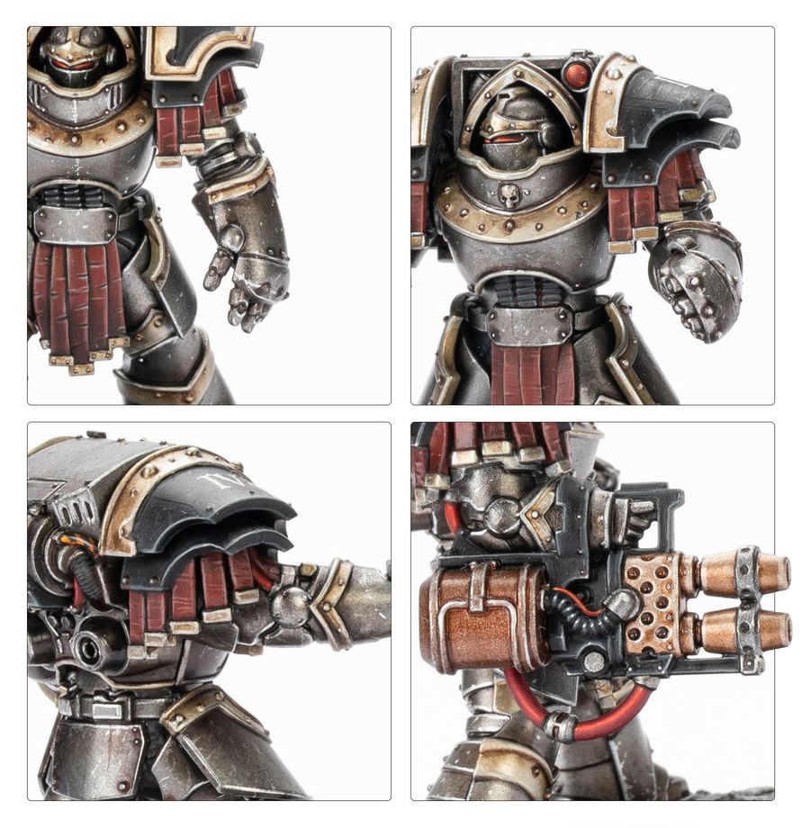 Cataphractii Terminators with Combi-bolters and Power Fists
