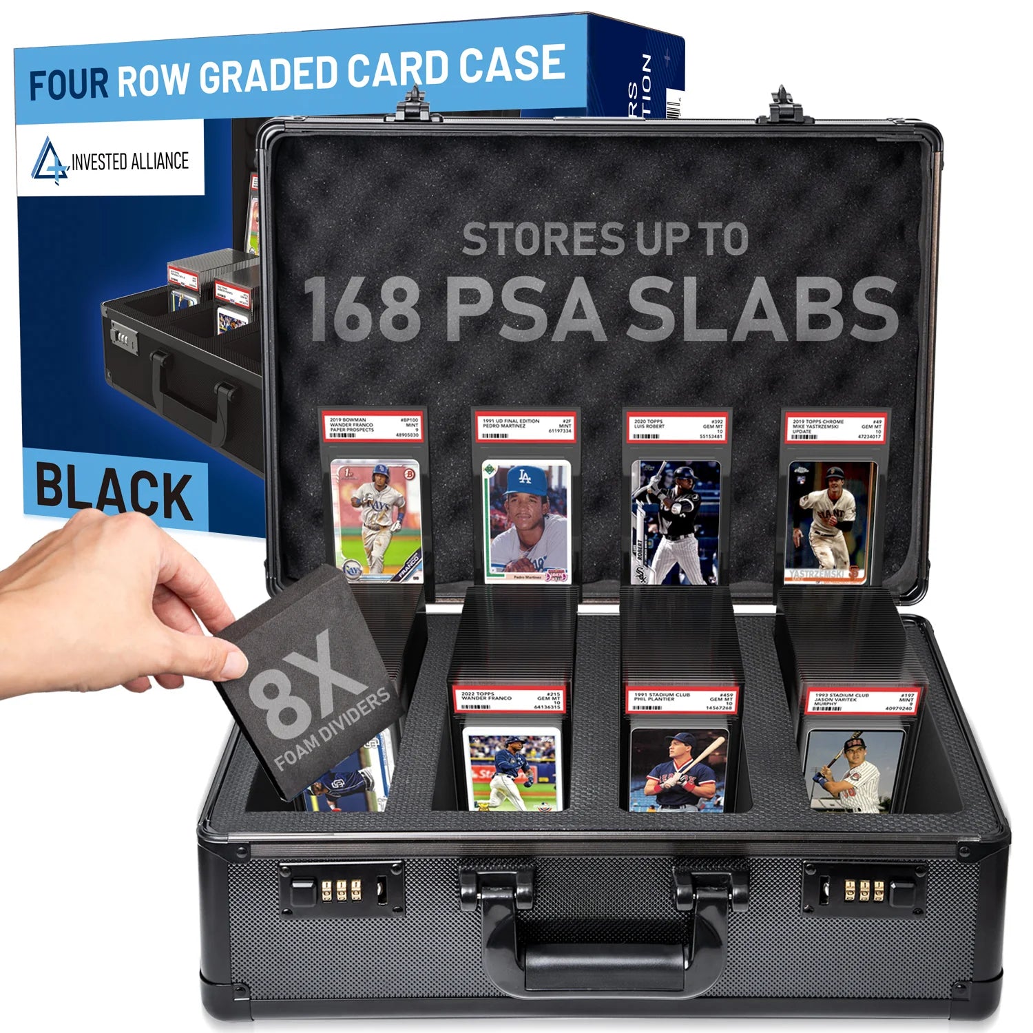 Black - Premium Graded Card Case