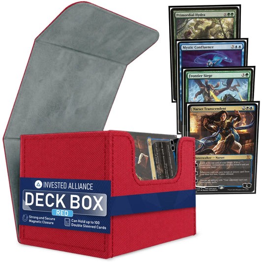 Red MTG Deck Box