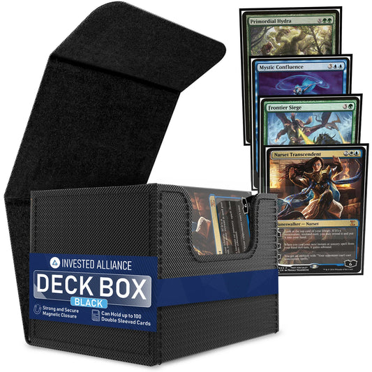 Black MTG Deck Box