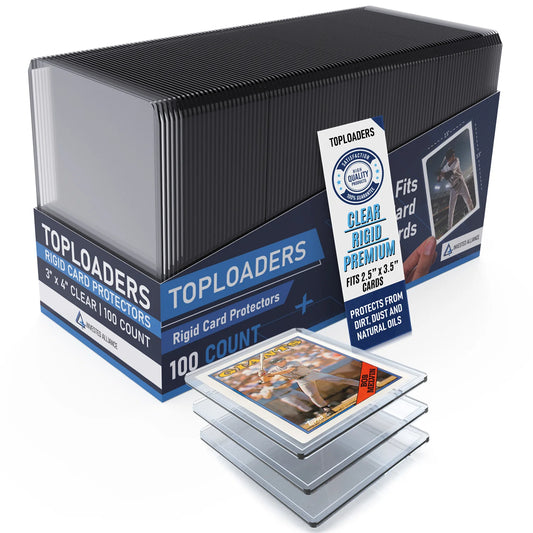 20PT - 100 Pack Premium Top Loaders