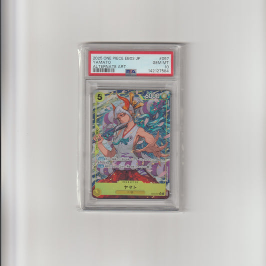 Yamato EB03 JP #057 Alt Art - PSA 10