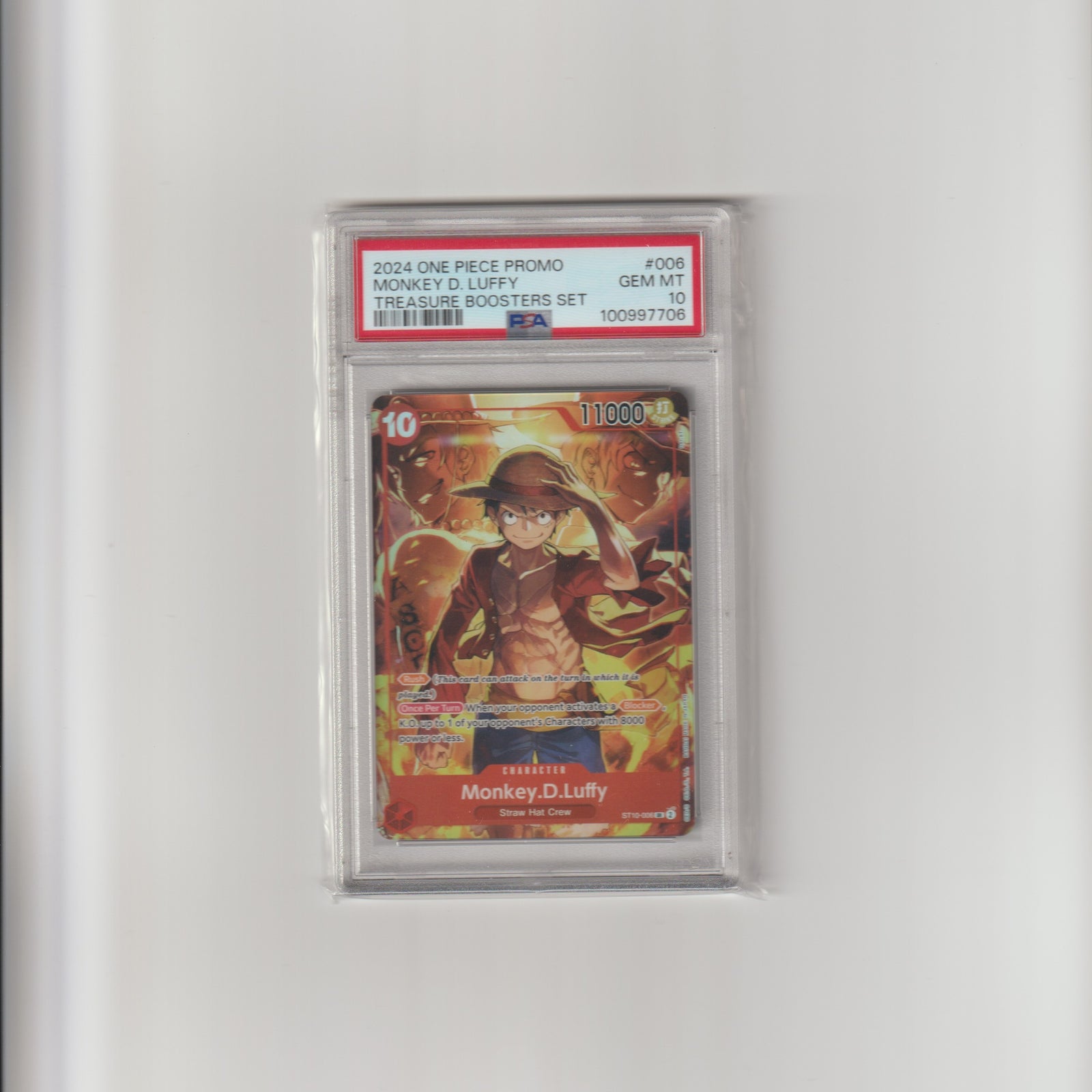 Monkey D. Luffy Promo #006 - PSA 10