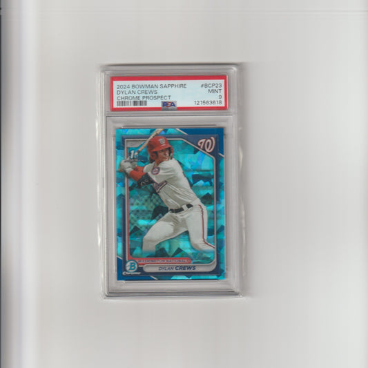 Dylan Crews 2024 Bowman Sapphire #BCP23 - PSA 9