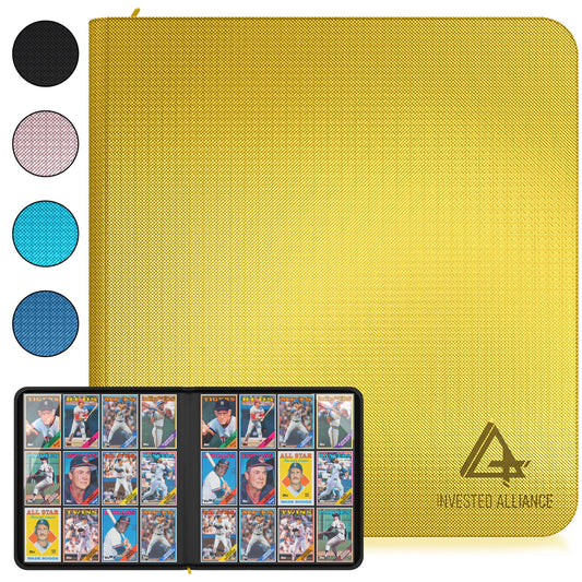 Premium TCG Card Binder - Yellow
