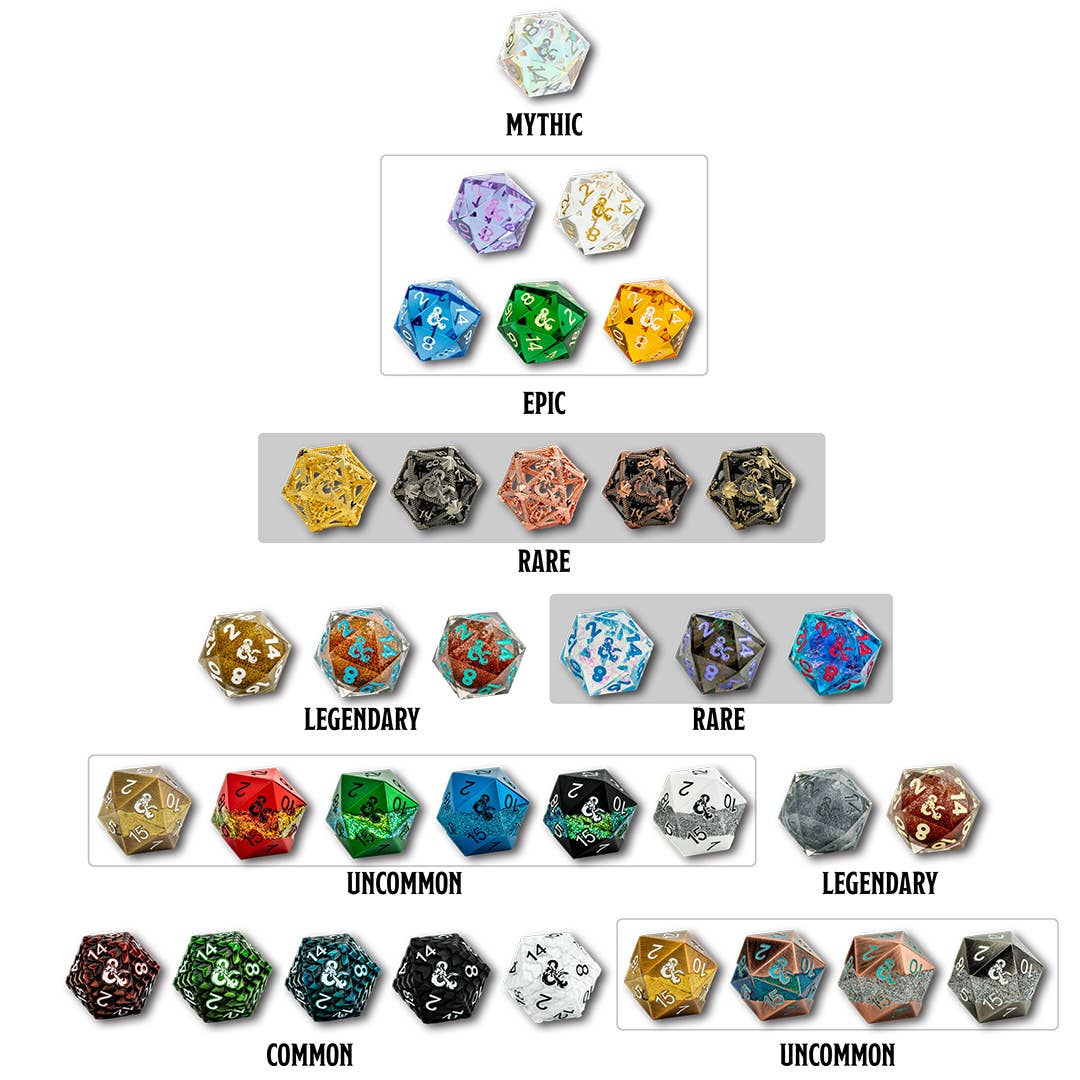 D&D Fizban's Fortune Misfit Blind Mystery Box