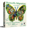 Butterfly Migration SHAPED Puzzle