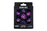 Best Selling Dice Set in Box Packaging: Eternal Purple/Blue