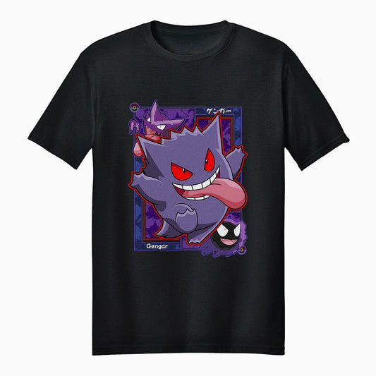 Pokemon Gengar Shadow Trick Adult Unisex T-Shirt
