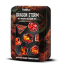 Dragon Storm Inclusion Resin Dice Set: Red Dragon