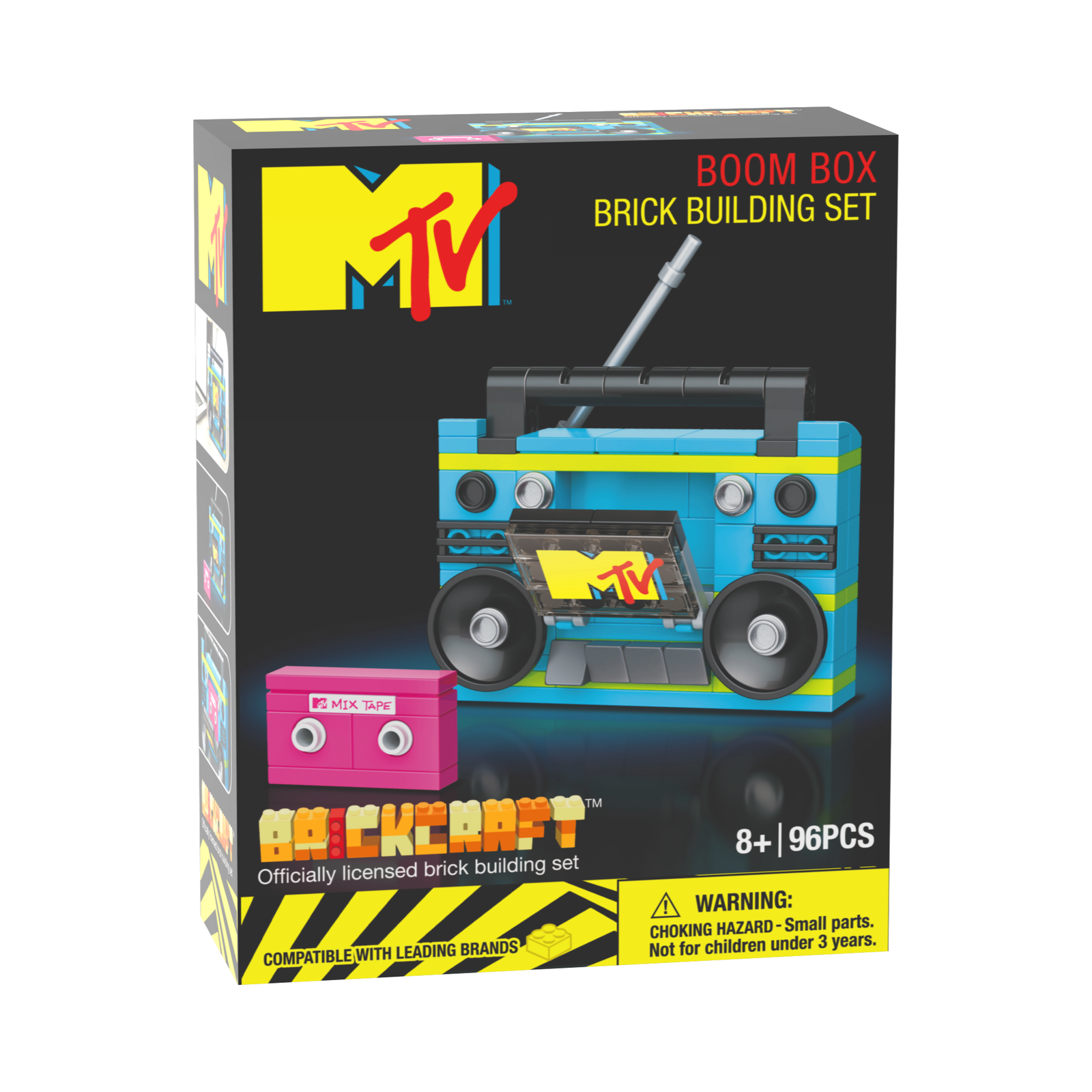 MTV Boombox Brick Building Set