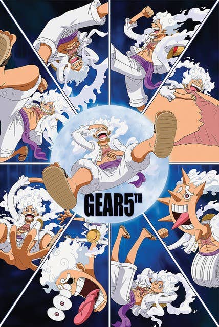 One Piece Gear 5th Anime Poster 24X36