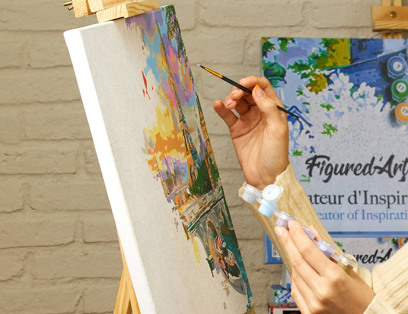 Paint by numbers - Rooster