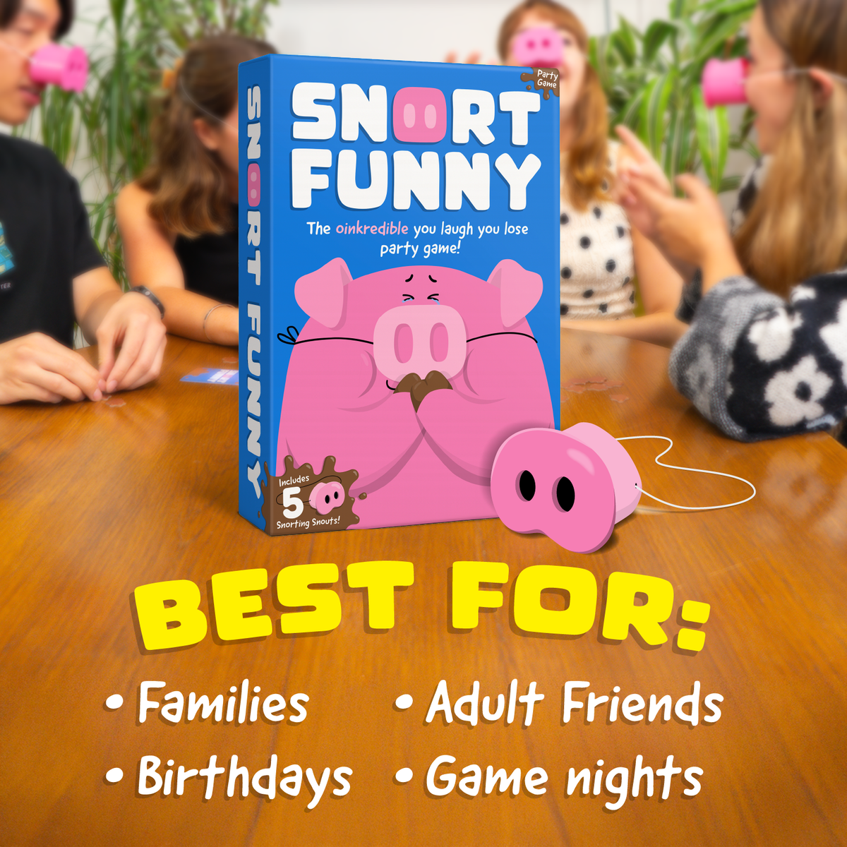 Snort Funny - Family Party Game