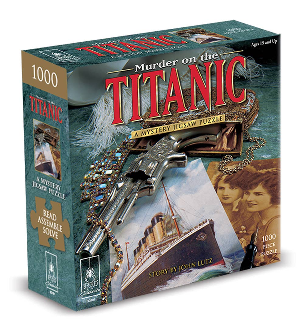 Murder on the Titanic-Classic Mystery Jigsaw Puzzle